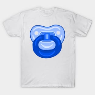 Blue Infant Baby Boy Pacifier T-Shirt